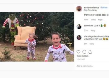 Video of Grinch scaring kids during photoshoot makes internet’s heart grow 3 sizes