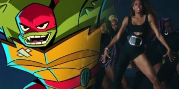 The Internet Has A Lot Of Questions About Ciara Being On The Teenage Mutant Ninja Turtles Float