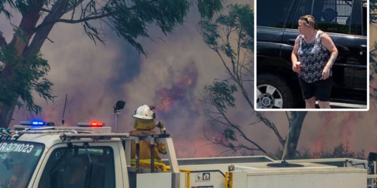 Woman branded a ‘hero’ after touching act at fire ground