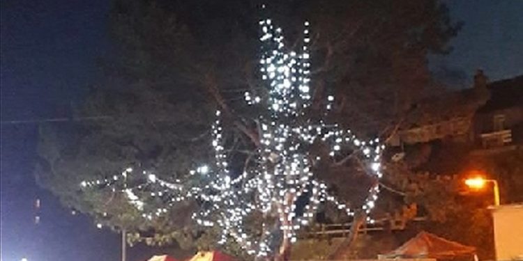 Northern Irish town’s Christmas lights display branded ‘a total disaster’ by onlookers