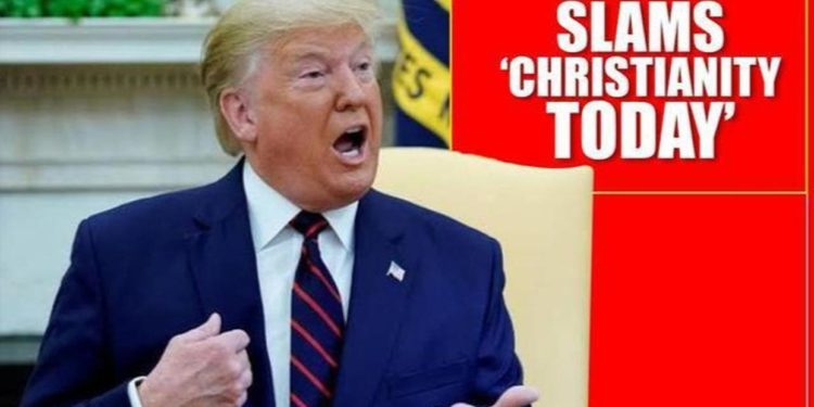 Donald Trump slams evangelical magazine for branding him morally unfit Donald Trump slams evangelical magazine for branding him morally unfit