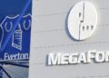 New look for Goodison Park taking shape as Everton unveil Megafon branding Goodison Park
