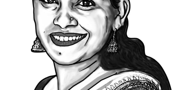 In the online class, the teacher is under test