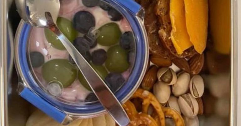 Mum slammed for four-year-old’s fancy lunch box branded ‘too grown up’