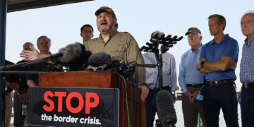 Ted Cruz leads 18 GOP senators in branding Biden’s border crisis inhumane