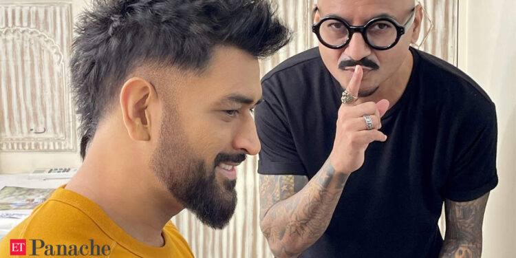 ms dhoni new look: Dhoni's mohawk is winning the Internet; fans can't keep calm over Captain Cool's new look ms dhoni new look: Dhoni’s mohawk is winning the Internet; fans can’t keep calm over Captain Cool’s new look