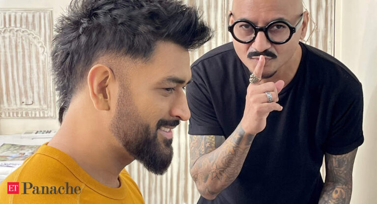 ms dhoni new look: Dhoni’s mohawk is winning the Internet; fans can’t keep calm over Captain Cool’s new look