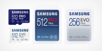 Samsung Launches Creator-Branded SD and microSD Memory Cards