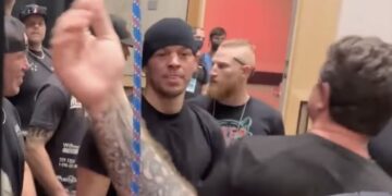 Nate Diaz branded a “little puppy” after backstage brawl at Jake Paul weigh-in