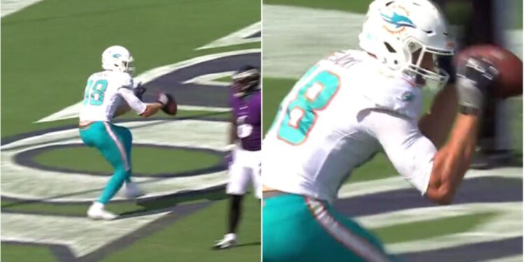 Mike Gesicki branded an ’embarrassment’ for TD celebration Mike Gesicki branded an ’embarrassment’ for TD celebration