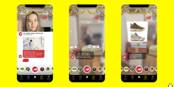 New Balance unites Snap’s AR, voice tech to offer gifting advice
