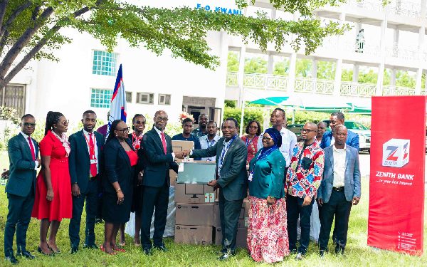 Zenith Bank Ghana donates laptops and computers to KNUST and Ho Technical University
