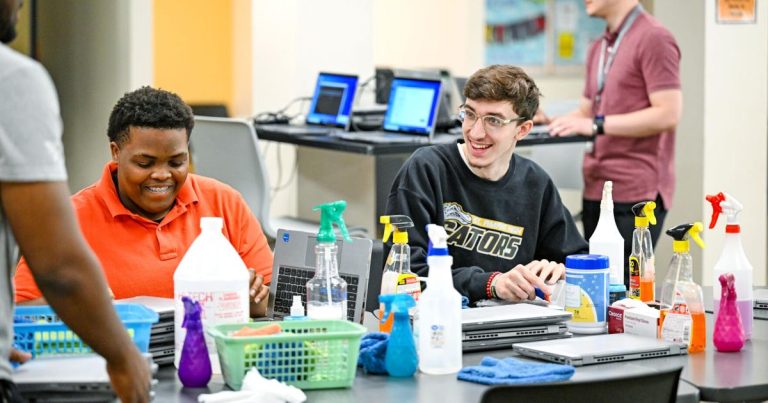 Crumbs, pet hair and goo, school computers get summer TLC | Education